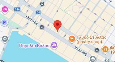Location of business on map