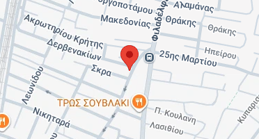 Location of business on map