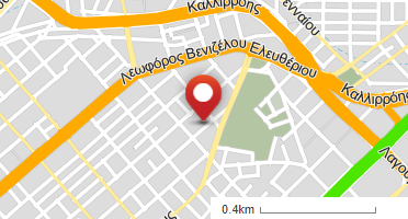 Location of business on map