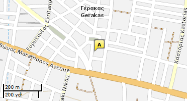Χάρτης και σημείο της επιχείρησης