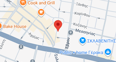 Location of business on map