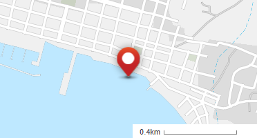 Location of business on map