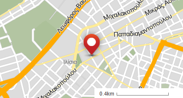 Location of business on map