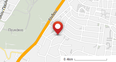 Location of business on map