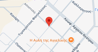 Location of business on map