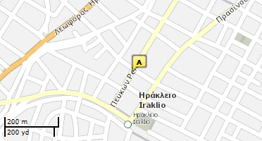 Χάρτης και σημείο της επιχείρησης