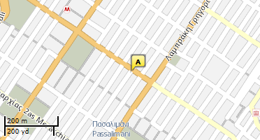 Location of business on map