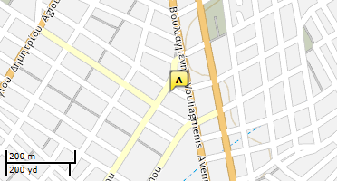 Location of business on map