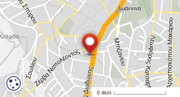 Location of business on map