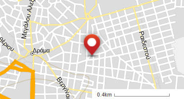 Location of business on map