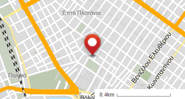 Location of business on map
