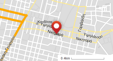 Location of business on map
