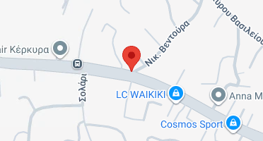 Location of business on map