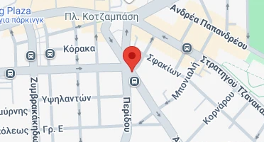 Location of business on map