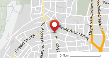 Χάρτης και σημείο της επιχείρησης