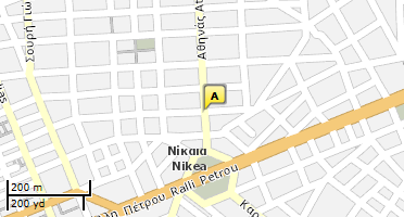 Location of business on map