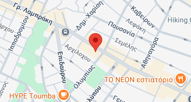 Location of business on map