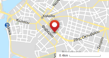 Location of business on map