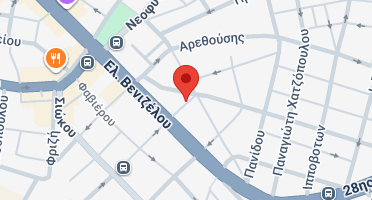 Location of business on map