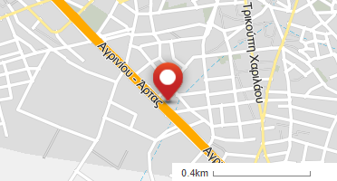 Location of business on map