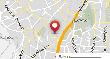 Location of business on map