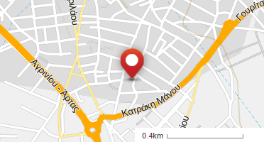 Location of business on map