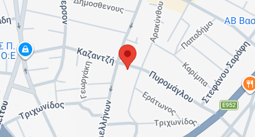 Location of business on map