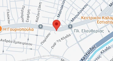 Location of business on map