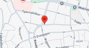 Location of business on map