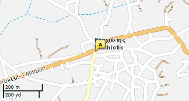 Χάρτης και σημείο της επιχείρησης