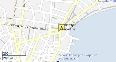 Χάρτης και σημείο της επιχείρησης
