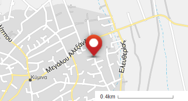 Location of business on map