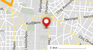 Location of business on map