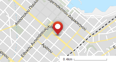Location of business on map