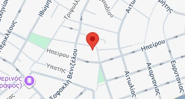 Location of business on map