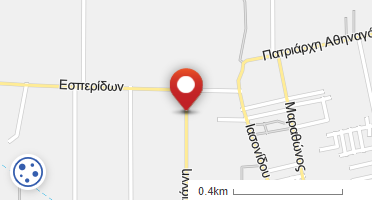 Location of business on map