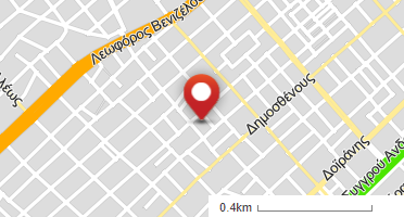 Location of business on map