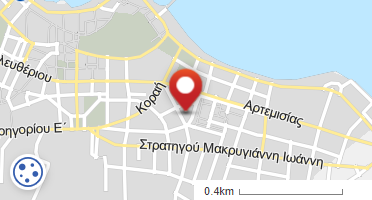 Location of business on map