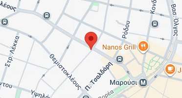 Location of business on map