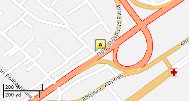 Location of business on map
