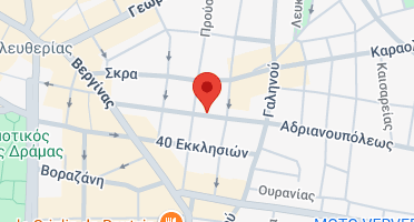 Location of business on map