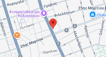 Location of business on map