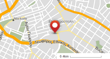 Location of business on map