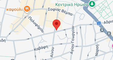 Location of business on map