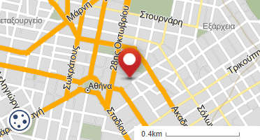 Location of business on map