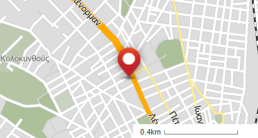 Location of business on map