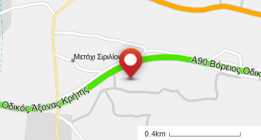 Location of business on map