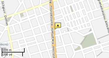Χάρτης και σημείο της επιχείρησης