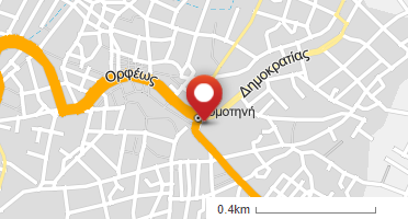 Location of business on map