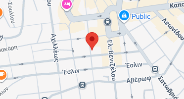 Location of business on map
